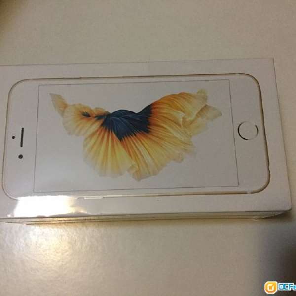 全新未開封 iPhone 6S 128GB 4.7" 細 金色 香港版上台機