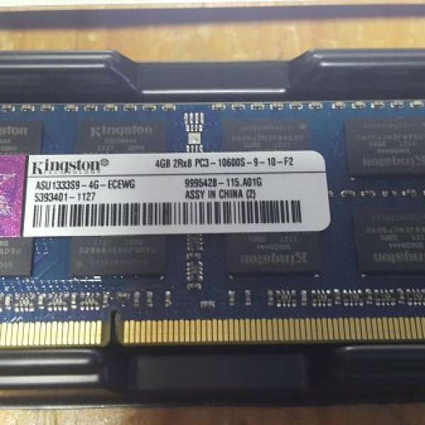Kingston DDR3 4GB NOTEBOOK RAM