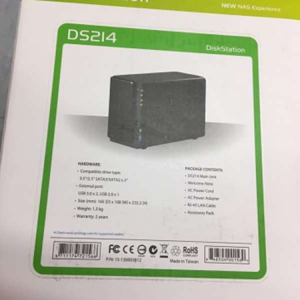 售Synology DS214