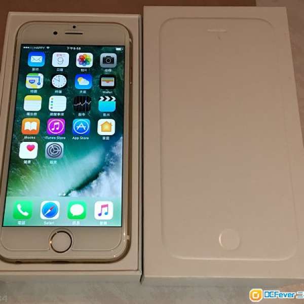 港行 ZP Apple iPhone 6 16g 金色 行貨 已過保用 一切正常