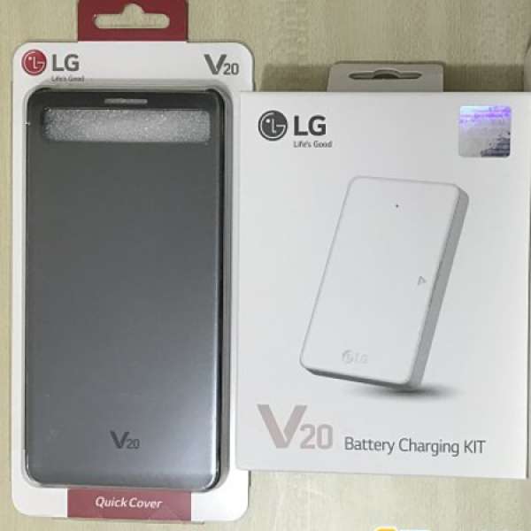 LG V20 Quick cover & Battery Charing kit