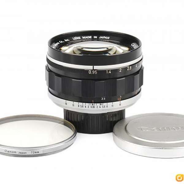 99% new Canon 50mm f0.95 modified to Leica M mount Dreamlens