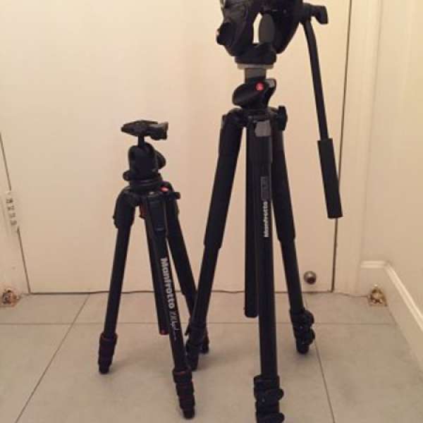 99% new manfrotto tripod with head