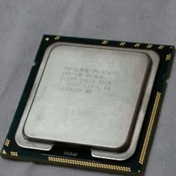 Intel Xeon 5677 (3.46GHz 4Cores 8Threads)