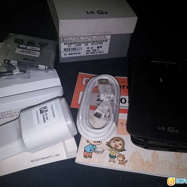LG G2 F320S 全新剩餘配件 連機盒 (不連手機)