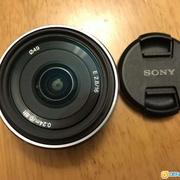 Sony Nex 16mm F2.8 餅鏡 (99% New)