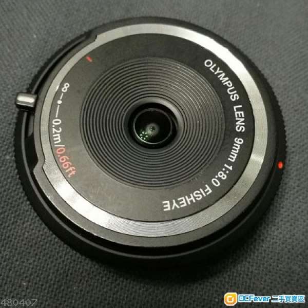 olympus 9mm f8.0 fisheye body cap lens
