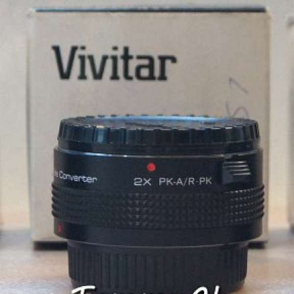 VIVITAR 2X Tele Converter 增距鏡 (for Pentax PK mount)