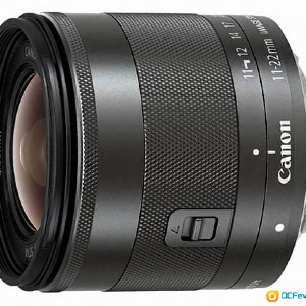 99% 新, 行貨 Canon EF-M 11-22mm f/4-5.6 IS STM