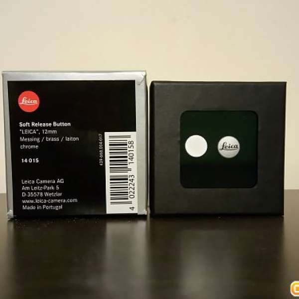 Leica soft release button 12mm銀色(Brand new)