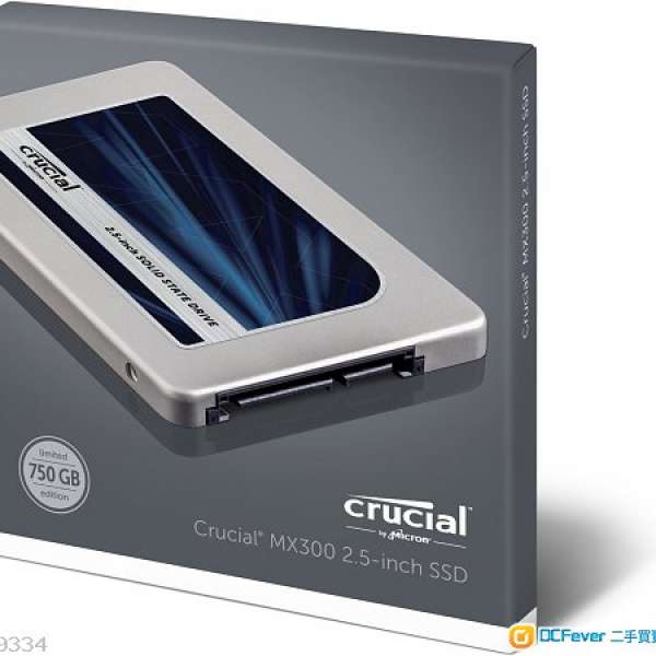 100% 全新 Crucial MX300 750GB 2.5" SSD