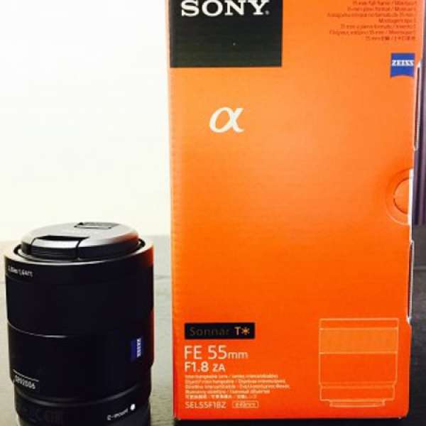 Sony SEL55F18Z Carl Zeiss Sonnar T* FE 55mm F1.8 ZA