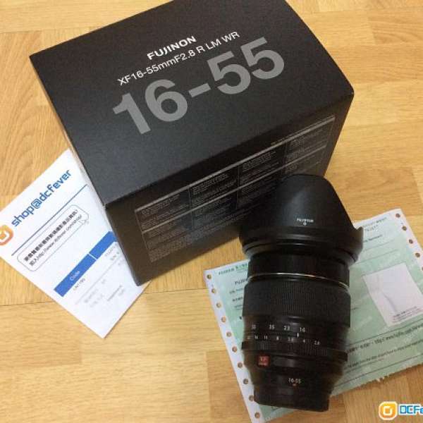 99.9% New Fujifilm XF 16-55mm F2.8 R LM WR