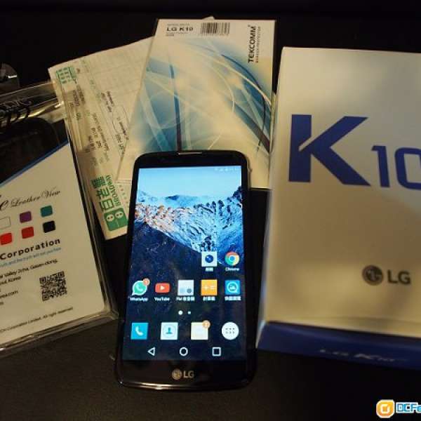 LG K10 (2G Ram) 只開盒檢查試用過,老人家唔識用,百老滙買行貨,信心保證 not iphon...