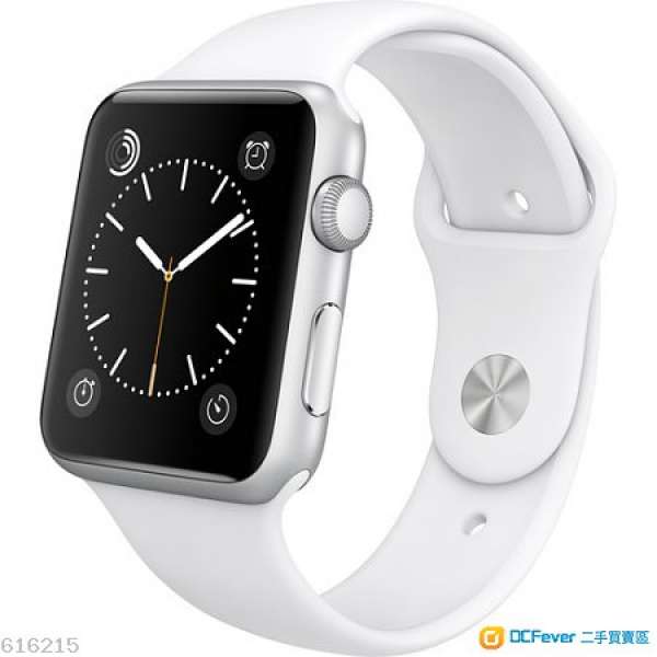 全新 原封 Apple Watch 42mm White Sport 第一代