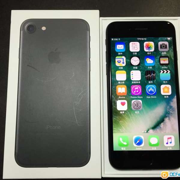 Apple iPhone 7 4.7 *32GB 香港行貨 啞黑色 *99%new! *行保至23/11/2017 ！