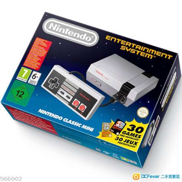 任天堂復古主機Nintendo Classic Mini美版