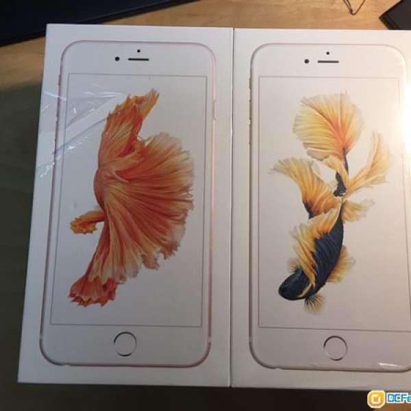 全新未開封iphone 6s plus 16gb 金，粉 $4000