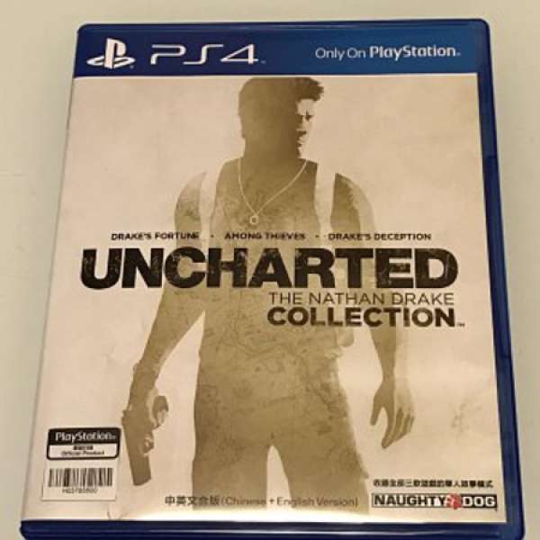 PS4 Uncharted Collection 中英文合版