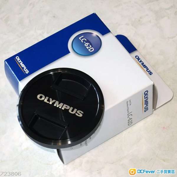 Olympus LC-62D 原廠前鏡頭蓋 for 12-40mm f2.8 PRO 95新