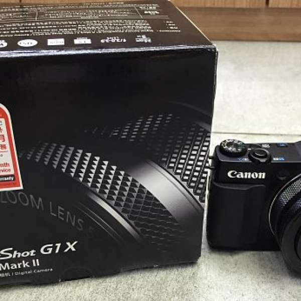 Canon G1X II  mark II 行貨過保 有單有盒全套齊件