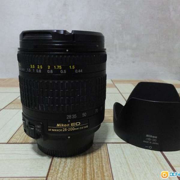 Nikon Nikkor AF 28-200mm f/3.5-5.6G