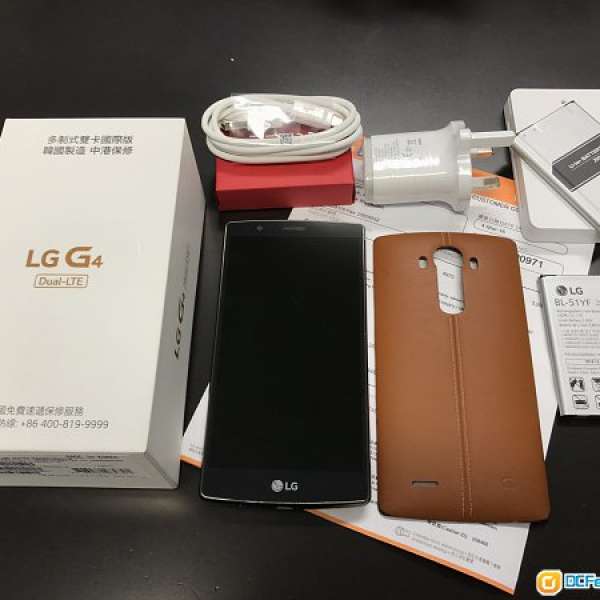 LG G4 Dual-LTE 全套 行貨