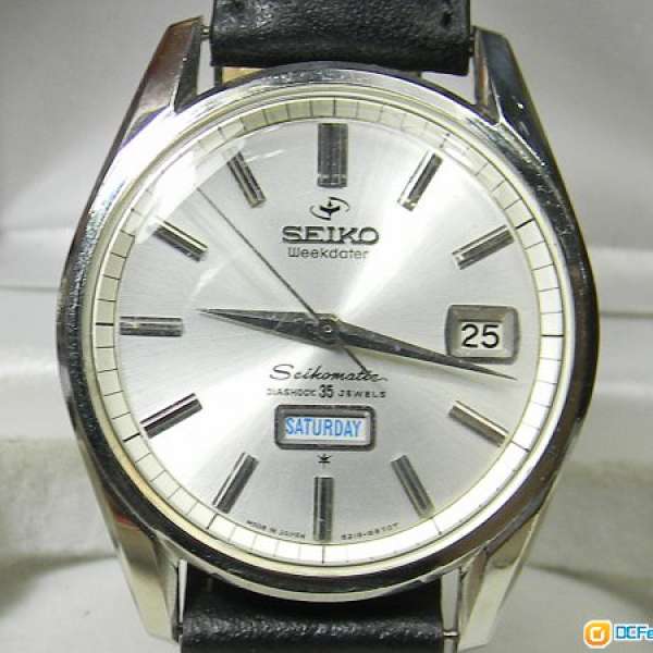 SEIKO Weekdater Seikomatic 35石 6218 錶 (精工 1960年代)