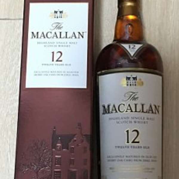 The Macallan Sherry Oak 12 Years Old Single Malt Scotch Whisky 蘇格蘭威士忌
