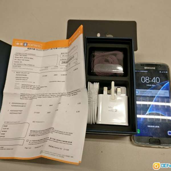 Samsung s7 黑色 香港行貨  99新