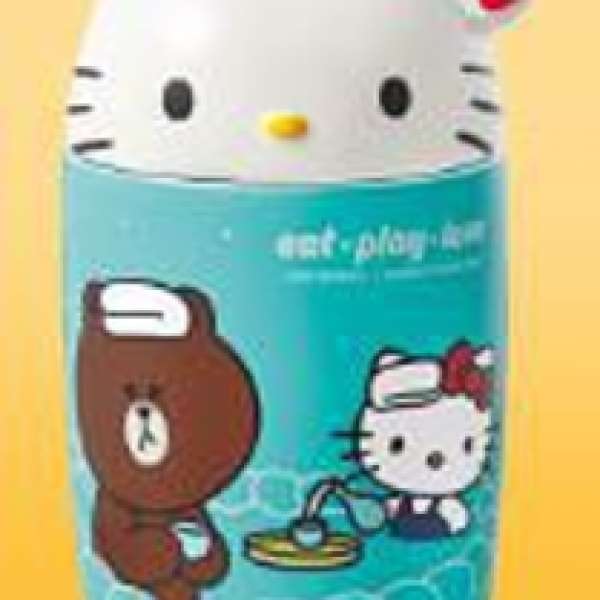 全新友MUG頭陶瓷杯 (Hello Kitty) 一個 連盒