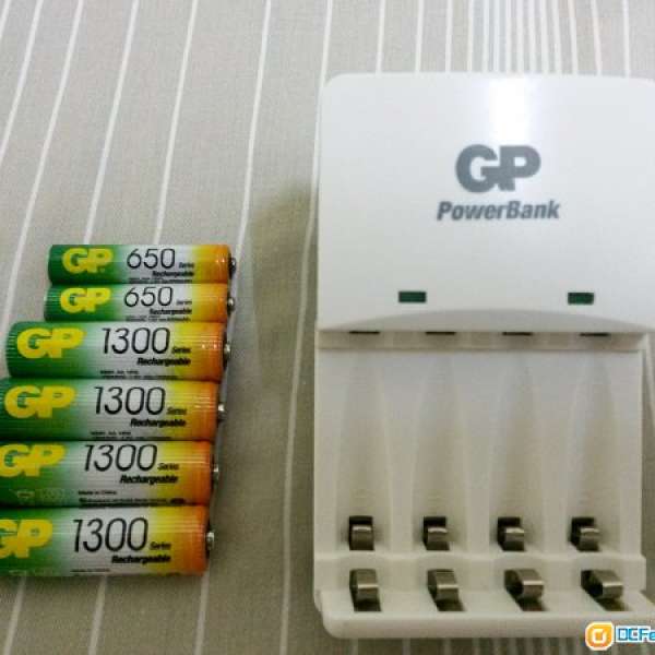 GP PowerBank 充電寶 可充 AA AAA 充電池