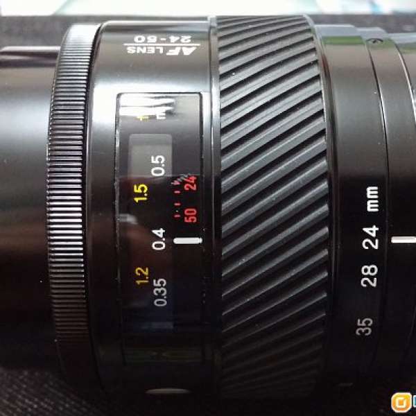 Minolta AF 24-50mm F.4 lens