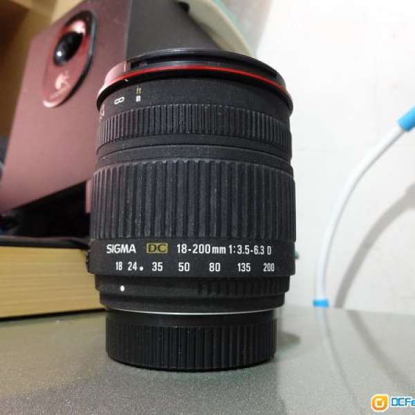 Sigma 18-200 F3.5-6.3 D for Nikon