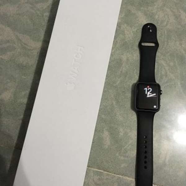 Apple Watch Sport 42mm 一代 灰色 80%新 有Apple Care+