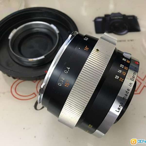 Over 95% New Contarex 50mm f/2 Black Lens