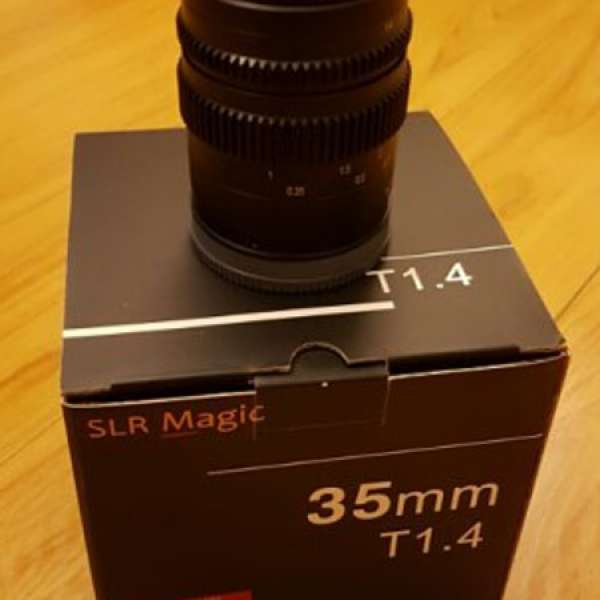 SLR Magic 35mm T1.4 Cine Len E-mount