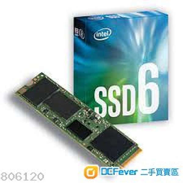 Intel SSD 600p Series (512GB, M.2 2280 80mm NVMe PCIe 3.0 x4, 3D1, TLC