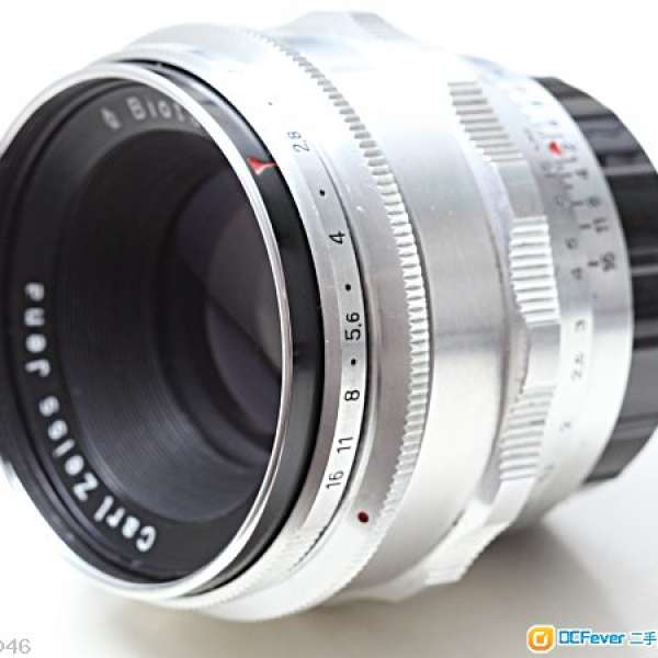 Zeiss Biotar 58mm f/2.0細B (M42) 全銀紅T版本   成像細緻  又利又旋   媲美大B  ...