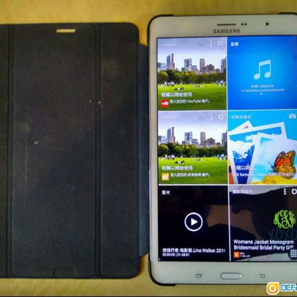 行貨白色85% Samgsung Galaxy Tab Pro 8.4寸 4G