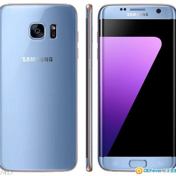 *100%全新*Samsung Galaxy S7 Edge G935 32GB行貨藍色*跟CSL單據*行保至20/12/2017