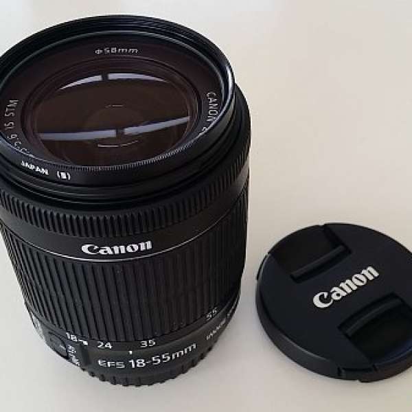 99%新淨 Canon EF-S 18-55mm f/3.5-5.6 STM 送濾鏡