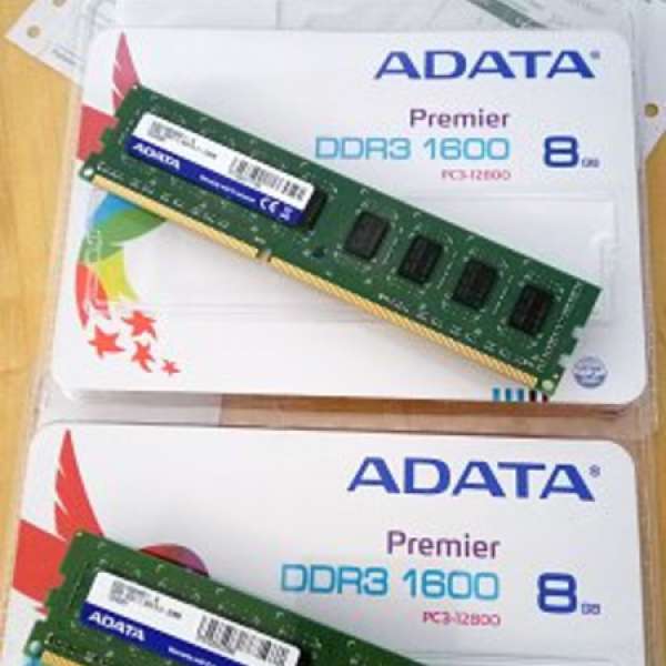 ADATA Premier DDR3 1600MHz 16GB (2x8GB) Ram