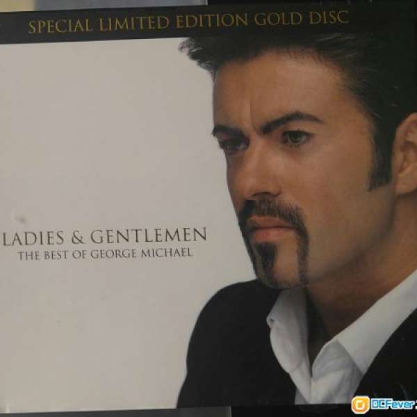 George Michael special limited edition gold disc + Patience