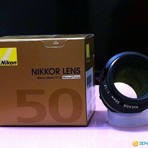 Nikon Nikkor 50mm f/1.2 AIS 手動玻璃標準鏡