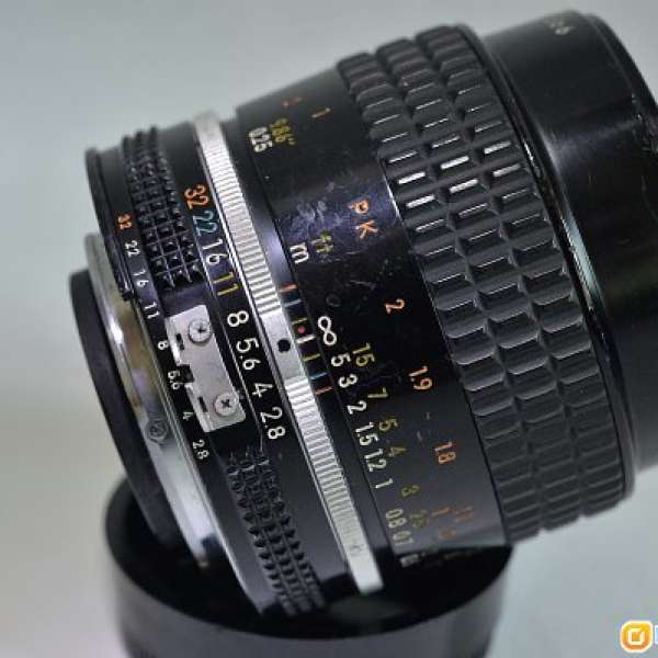 [壞] Nikon Micro-NIKKOR 55mm f2.8 (光圈葉漉咗油, 要自行找師傅抹油)