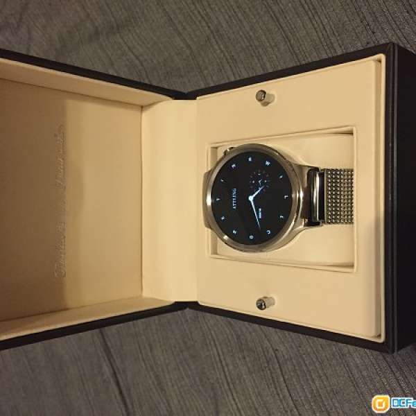 銀鋼幼細鋼帶 Huawei Watch 智能手錶