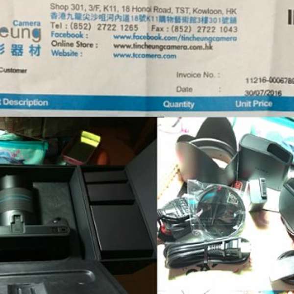 Lytro Illum 光場相機二代 99% new with warranty