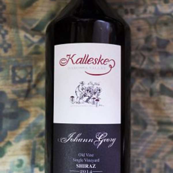 Australian Red Wine, Kalleske Johann Georg Shiraz 2014