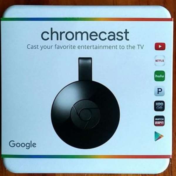 全新未開封 Google Chromecast 2代 或 Chromecast Audio